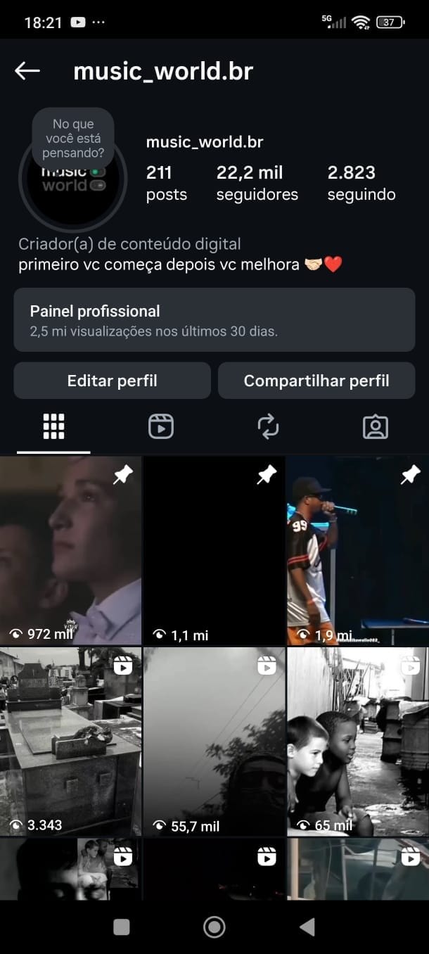 Conta de Músicas a Venda 1 Conta de Músicas a Venda