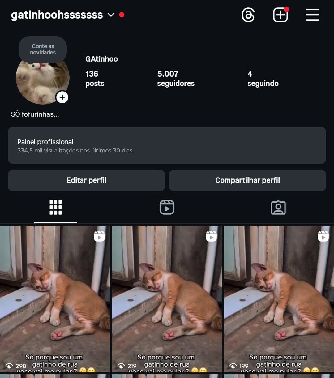 Instagram a Venda - Pet/Animais