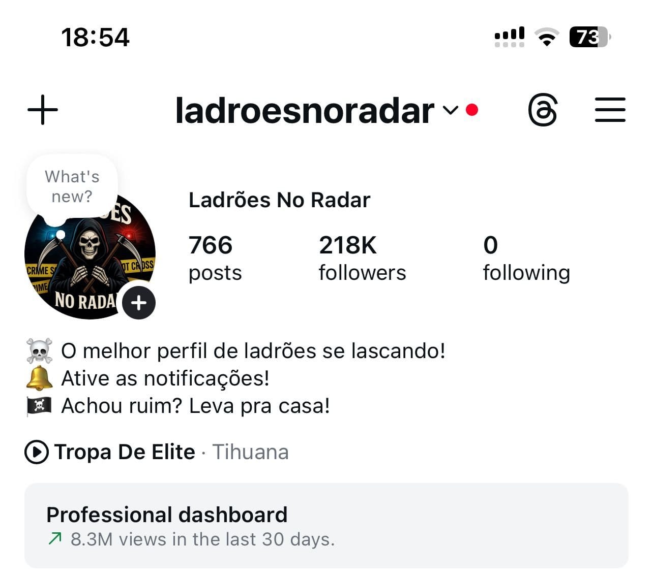 Instagram de Cortes de Ladrões Se Dando Mal 1 Instagram de Cortes de Ladrões Se Dando Mal