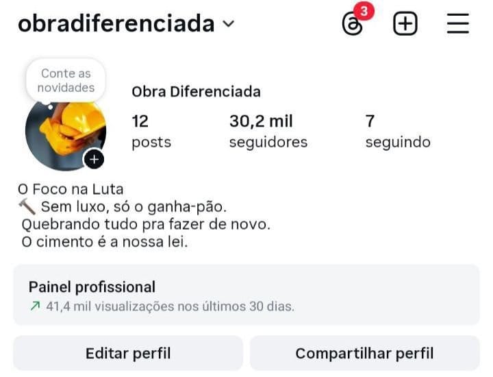 Instagram de Obras a Venda 1 Instagram de Obras a Venda