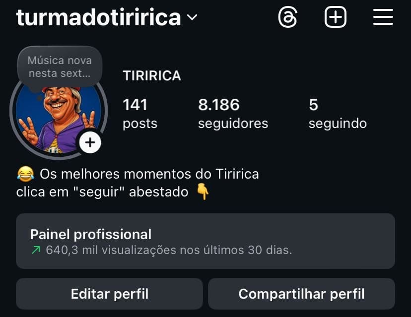 Instagram a Venda - Humor/Memes 1 Instagram a Venda - Humor/Memes