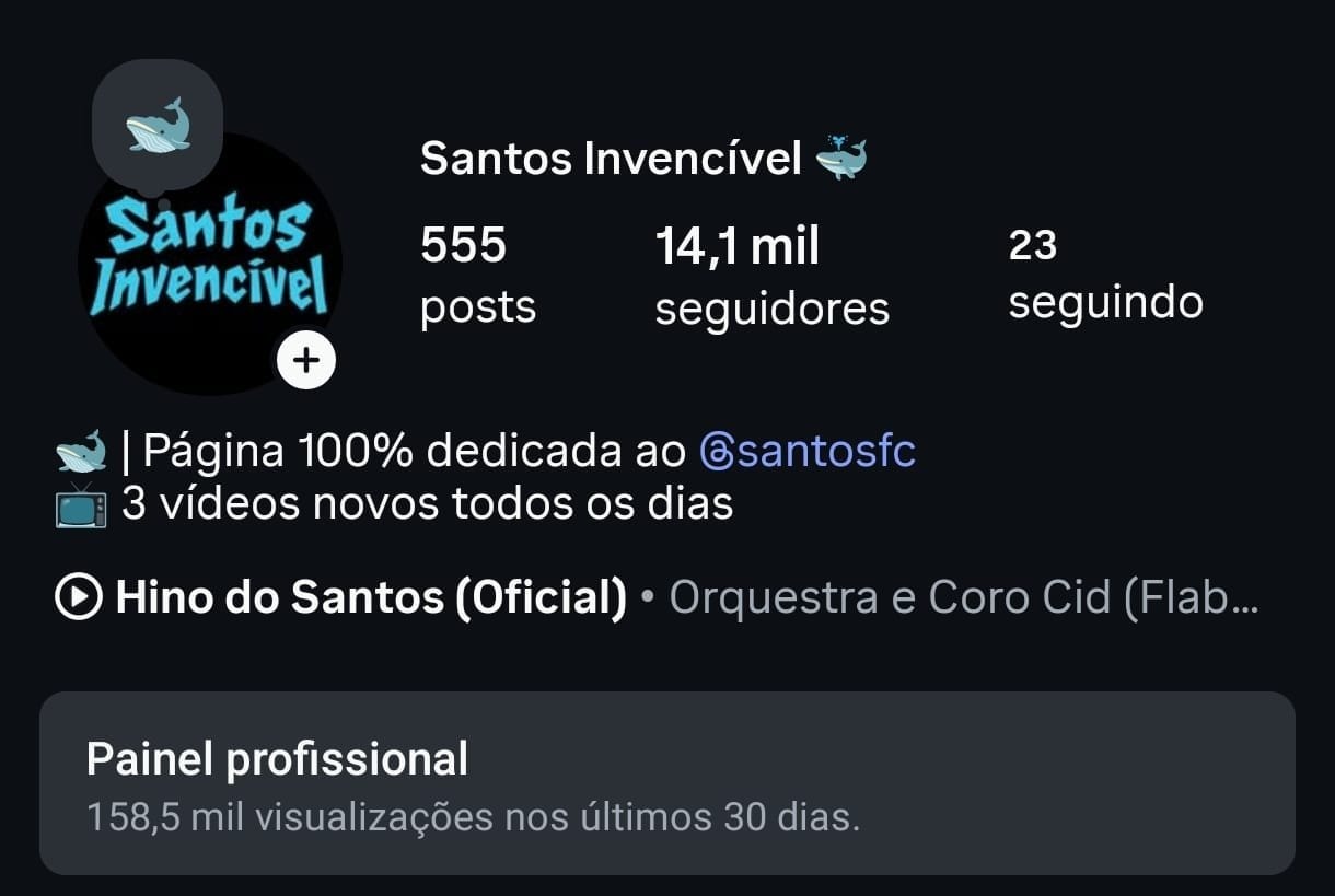 Instagram de Futebol a Venda