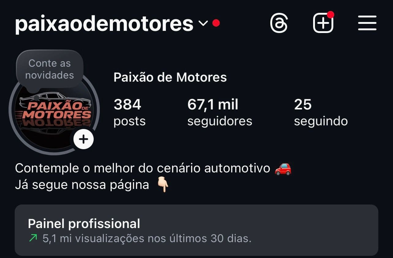 Instagram De Nicho Raro Carros/Automotivo a Venda 2 Instagram De Nicho Raro Carros/Automotivo a Venda