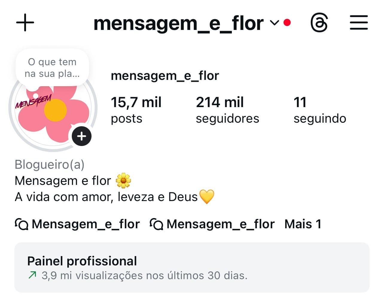 Instagram de Frases a Venda