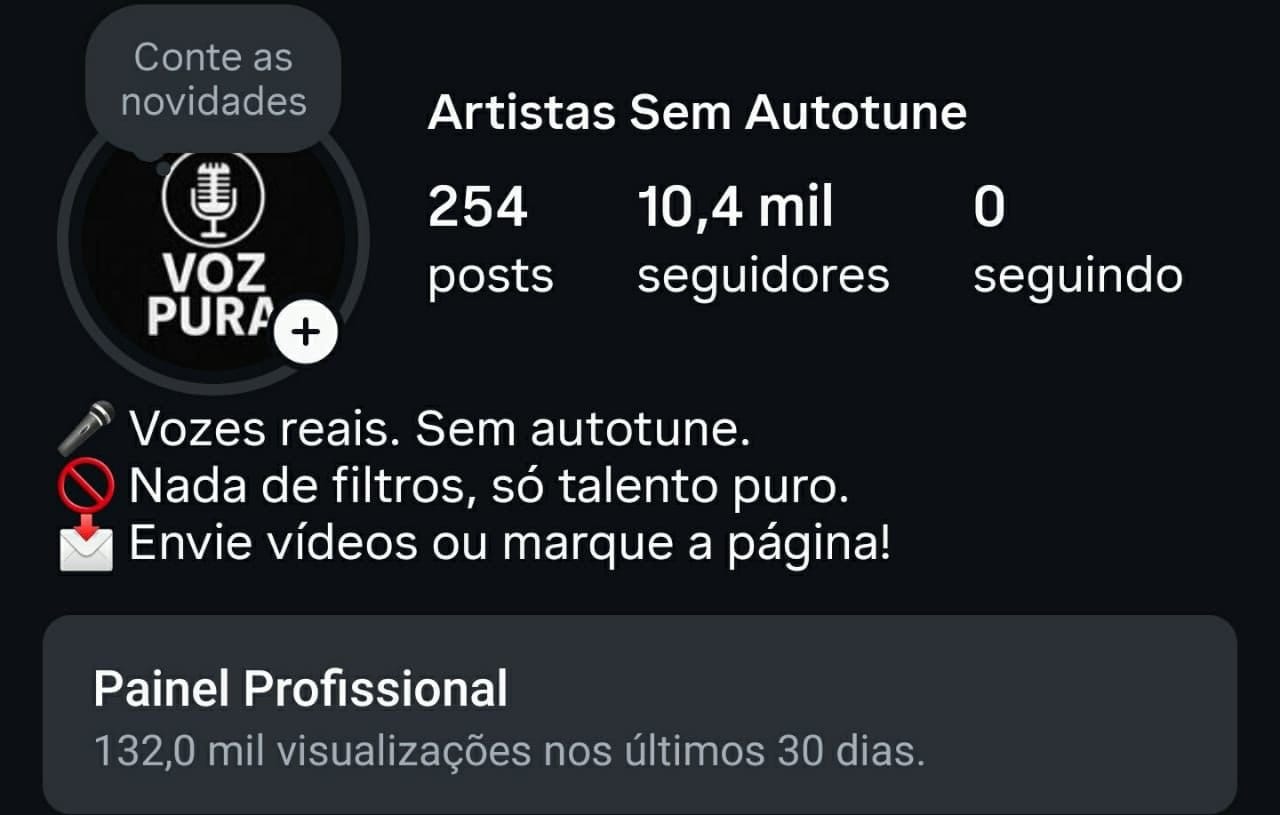 Instagram de Música a Venda