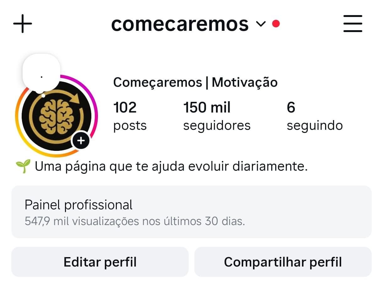 Instagram de Motivação Feminina