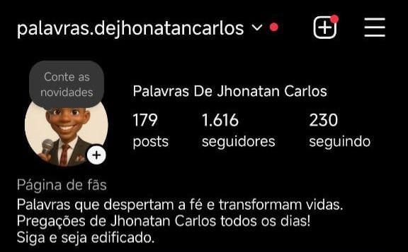 Instagram Cristão a Venda