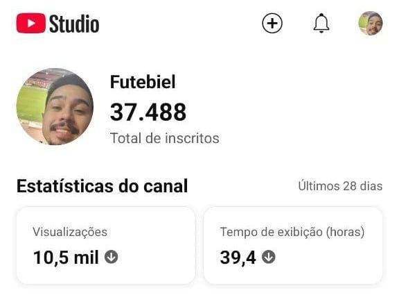 Canal do YouTube a Venda