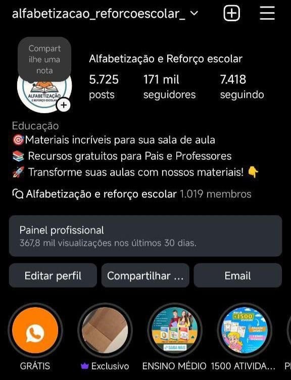Insta de Educação 2 Insta de Educação