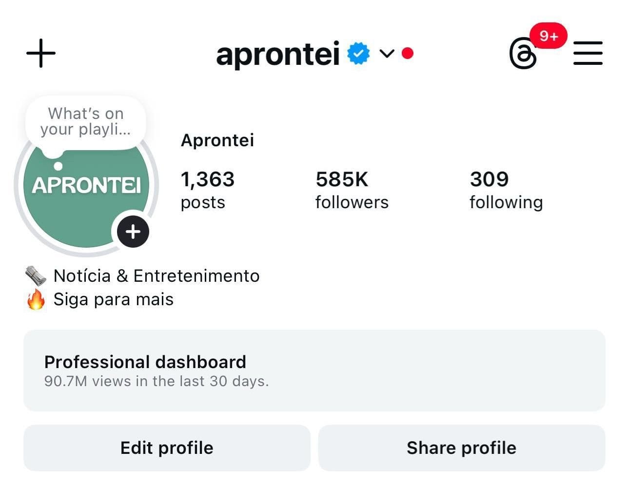 Instagram de Fofocas Super Engajado 2 Instagram de Fofocas Super Engajado