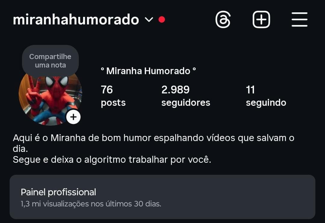 Conta do Instagram a Venda 1 Conta do Instagram a Venda