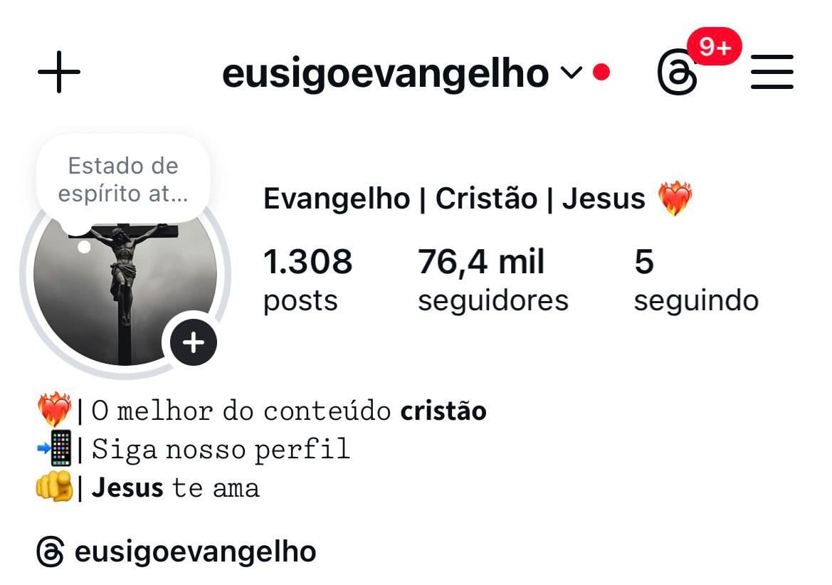 Instagram Evangélico a Venda 2 Instagram Evangélico a Venda