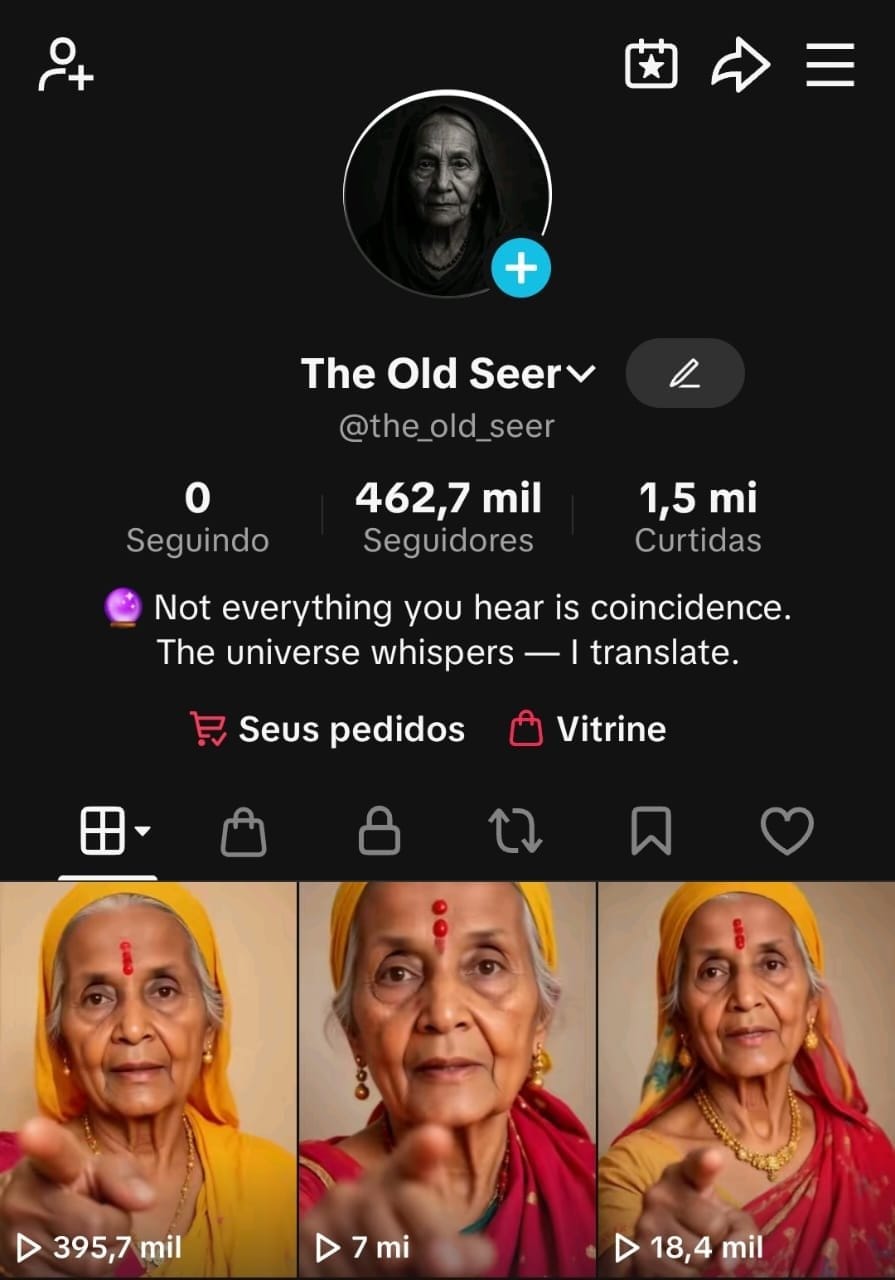 Tiktok a Venda - Nicho de Previsões