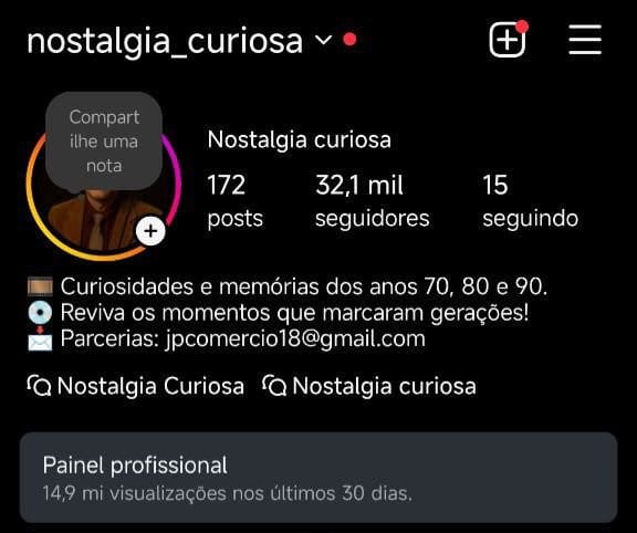 Instagram de Entretenimento