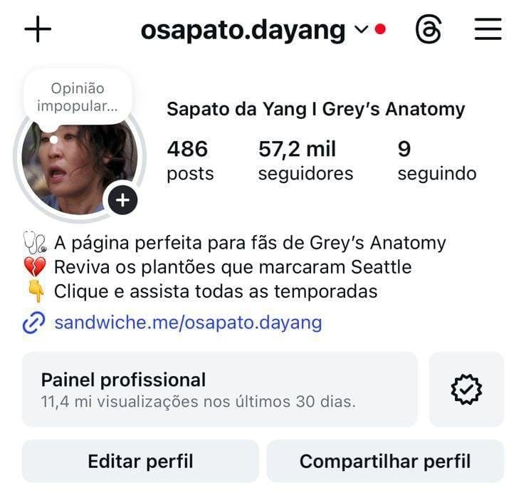 Instagram de Cortes