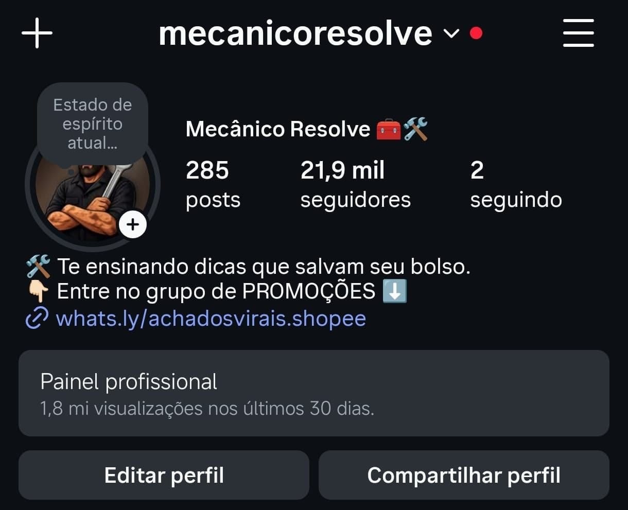 Instagram de Dicas Automotivas