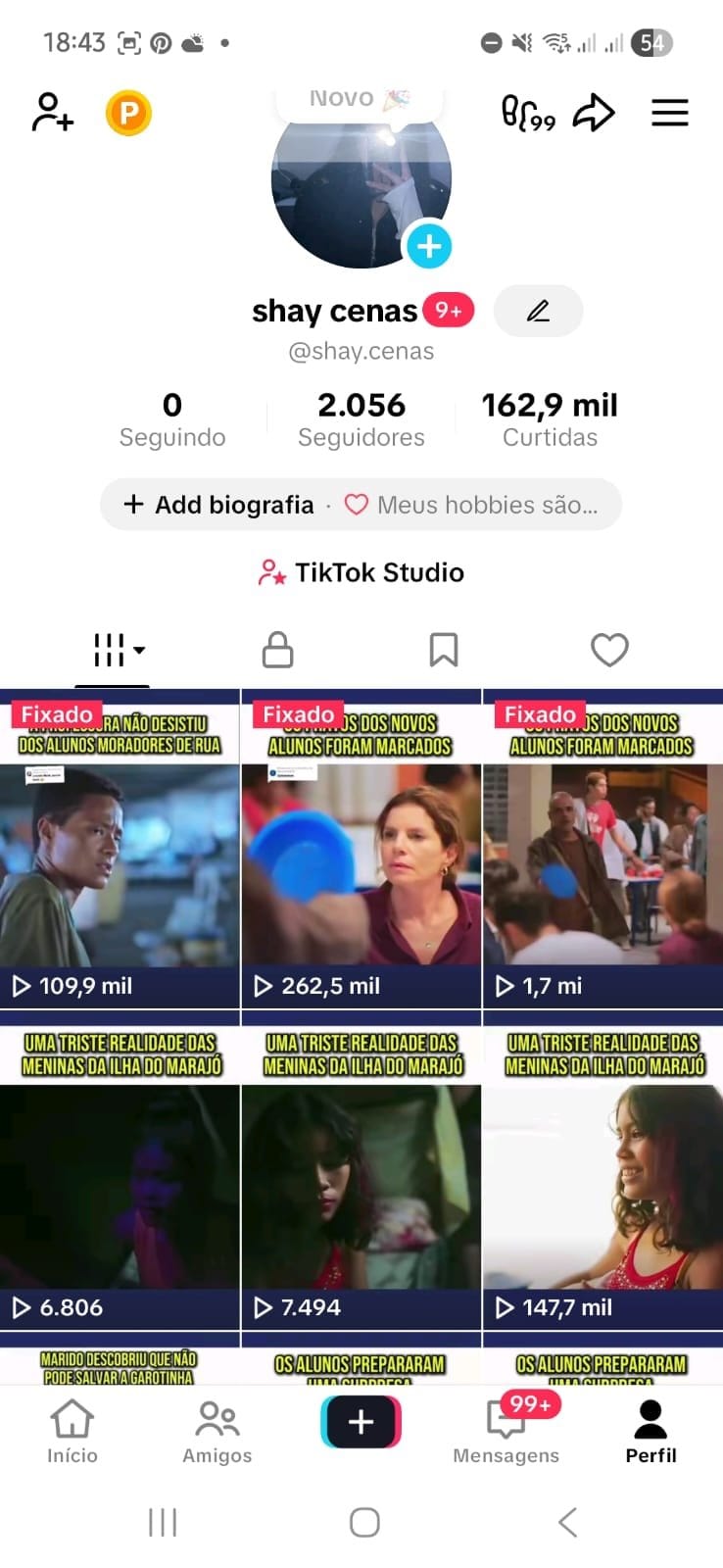 Tiktok a Venda