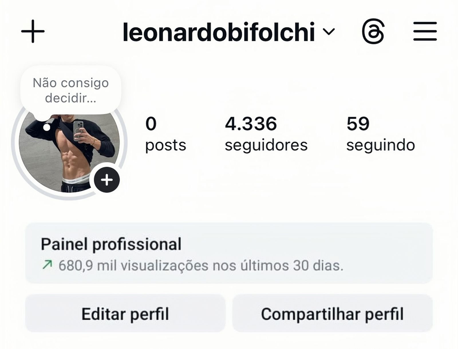 Insta de Nicho Pessoal