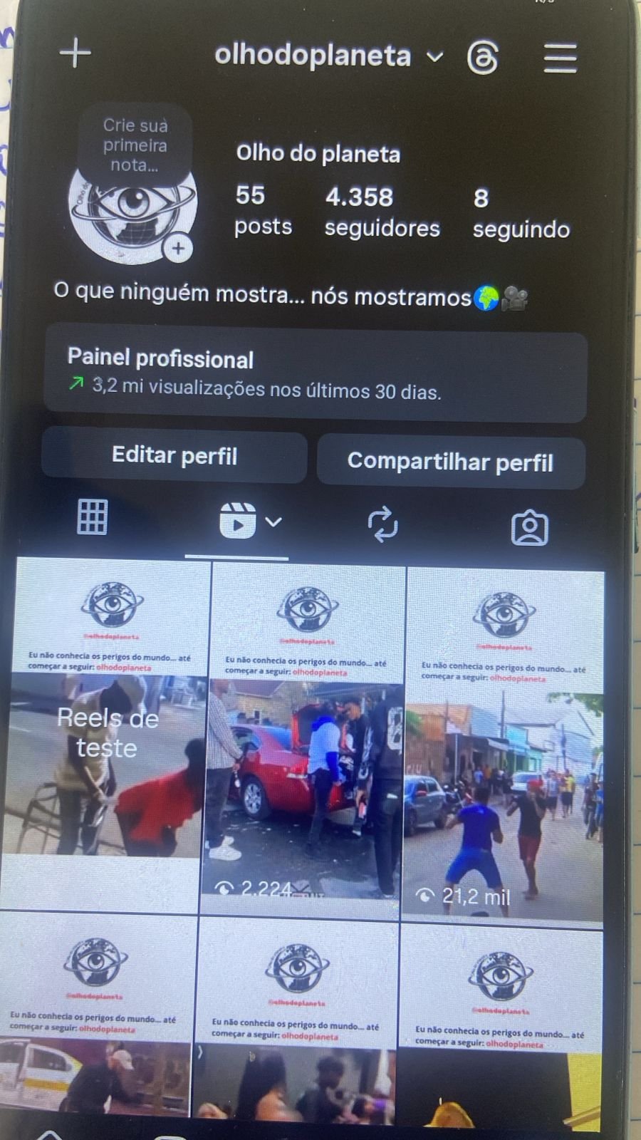 Instagram de curiosidades
