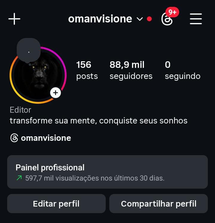 Instagram De Motivação em Promoção