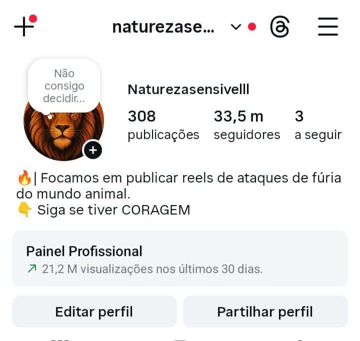 Insta de Momentos Épicos Animais