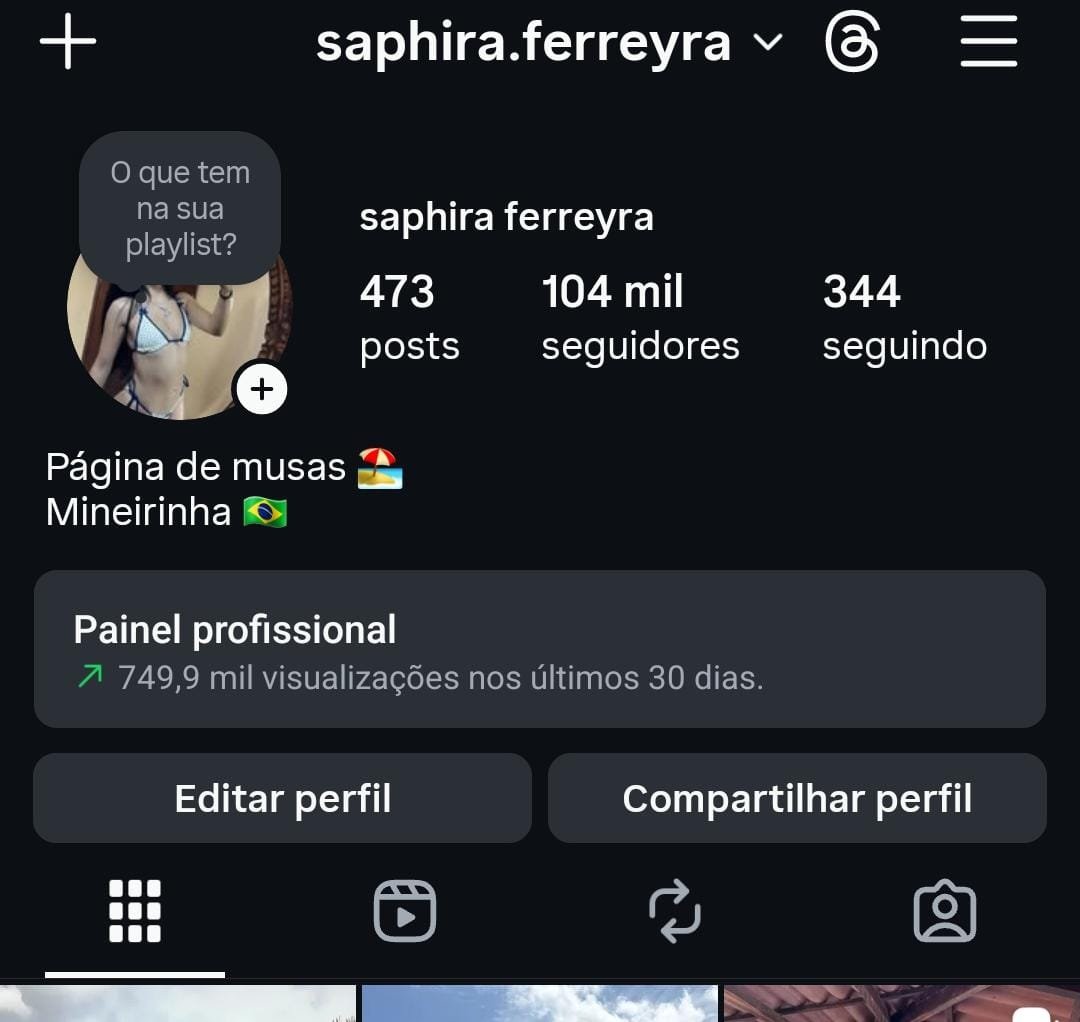 Perfil de Musas a Venda