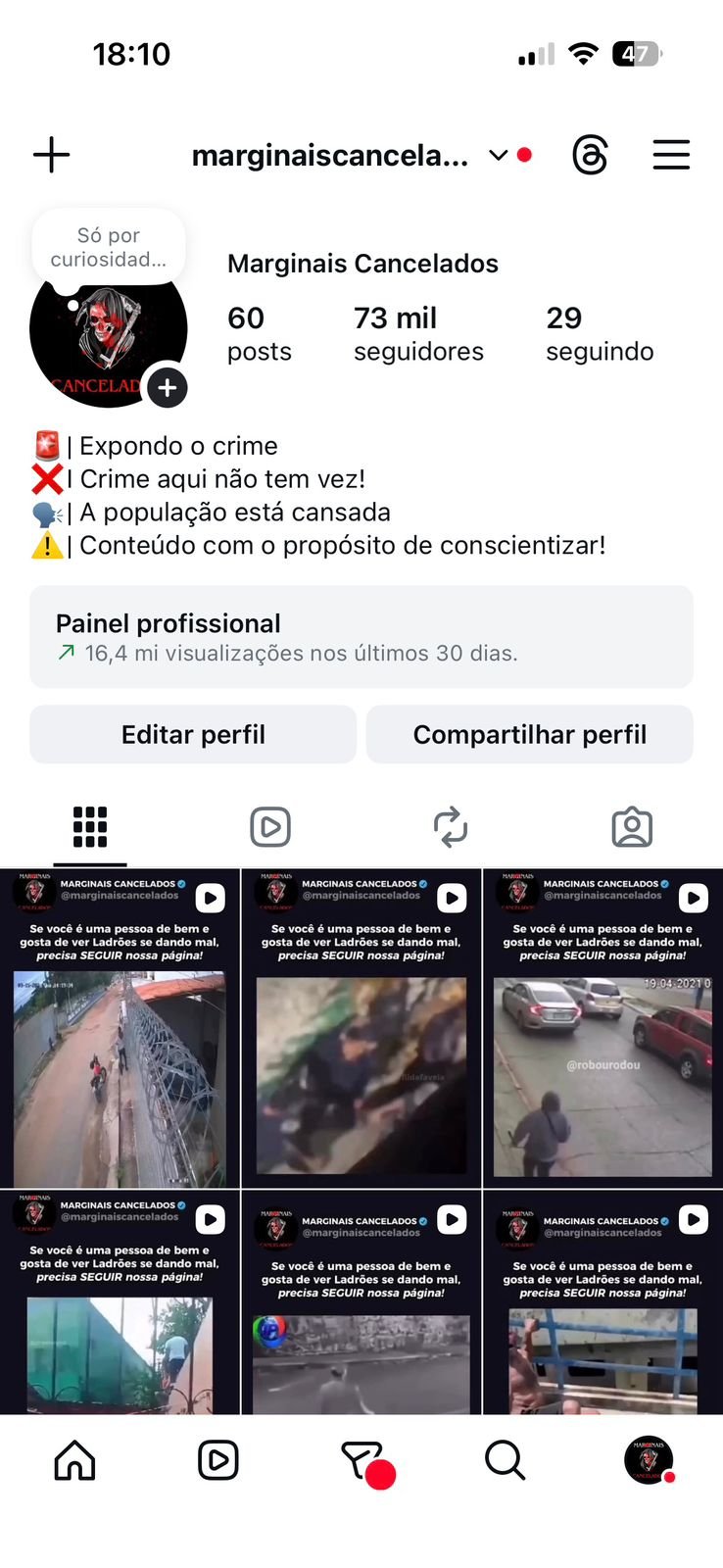 Perfil de Nicho Criminoso