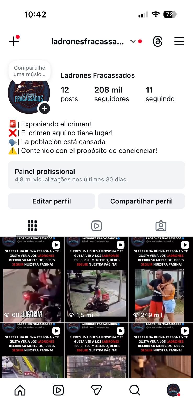 Instagram Com Público Espanhol