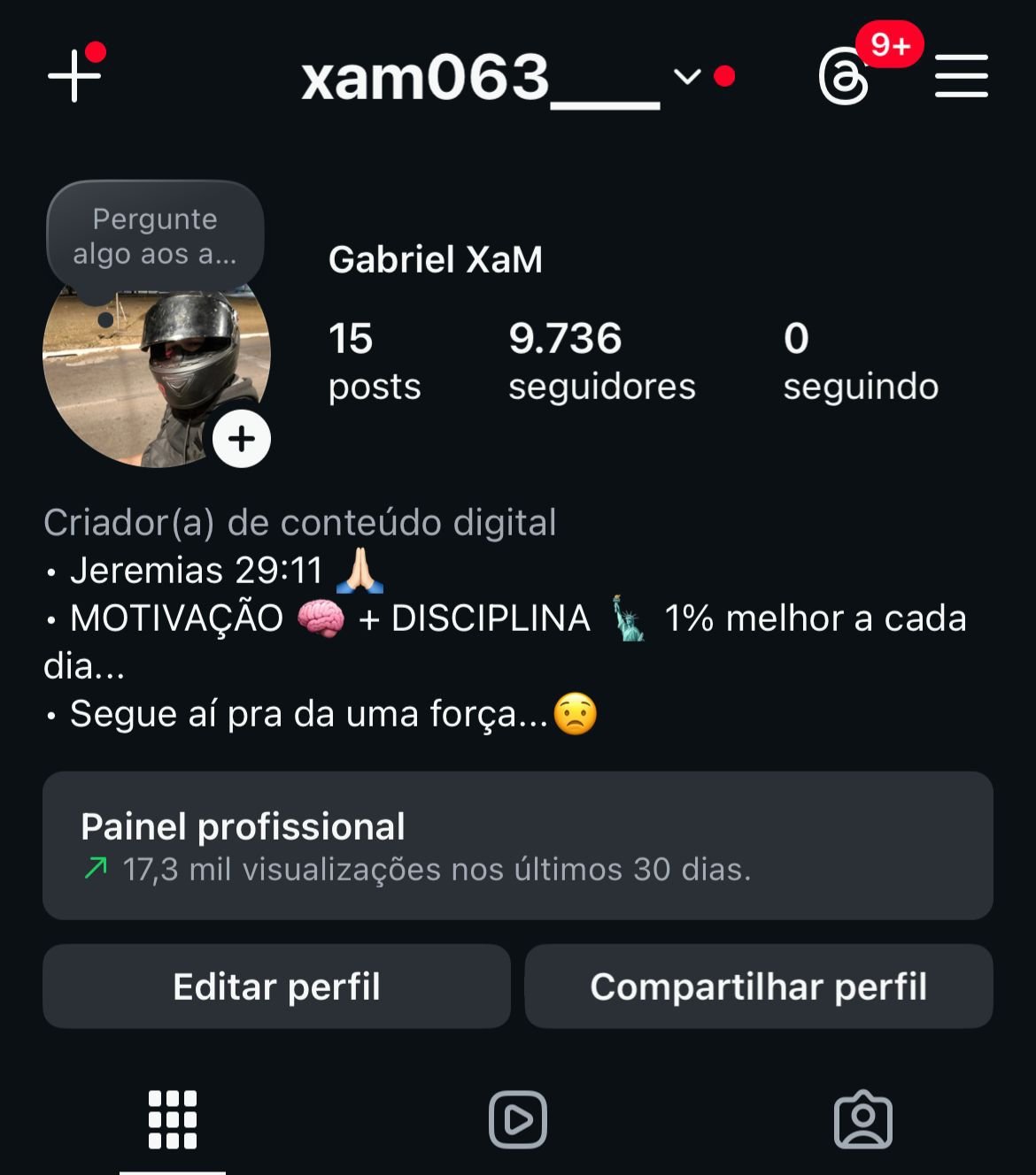 Instagram de Motivação 1 Instagram de Motivação