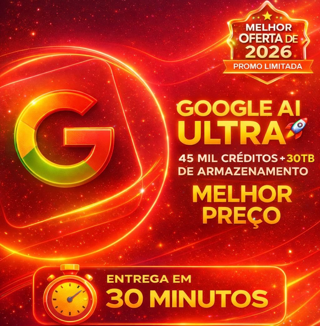 Assinatura Google AI Ultra - Flow AI Premium + VEO 3.1 1 Assinatura Google AI Ultra - Flow AI Premium + VEO 3.1