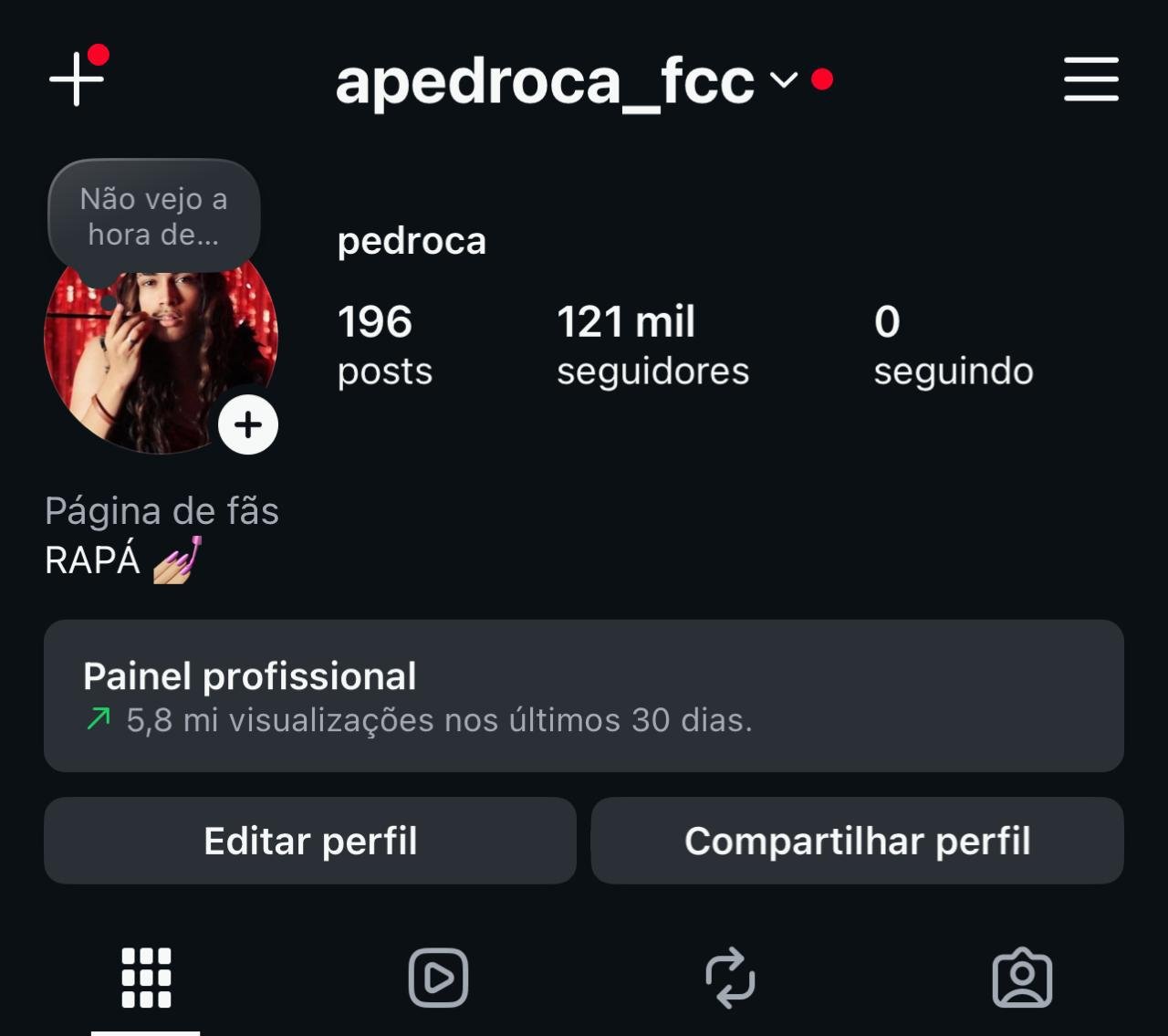Instagram de FC 1 Instagram de FC