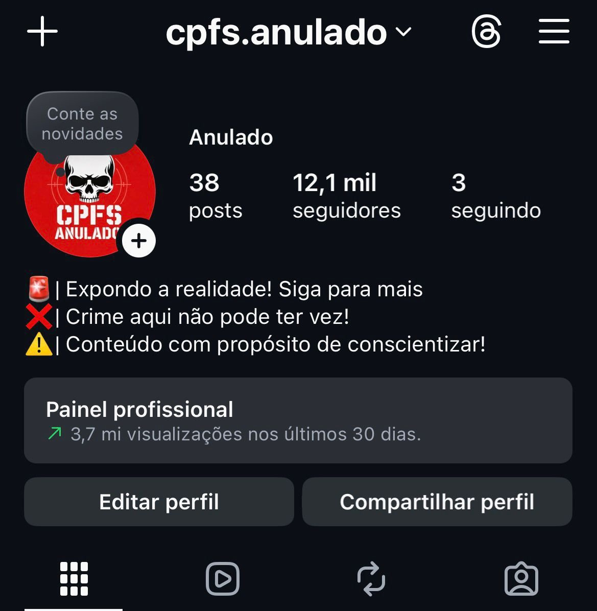 Instagram de Nicho Sensível Disponível 2 Instagram de Nicho Sensível Disponível