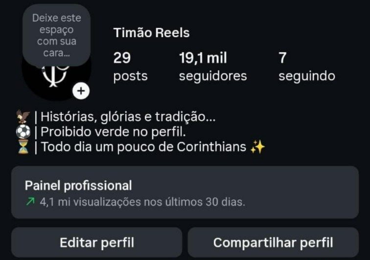 Instagram de Nicho de Futebol