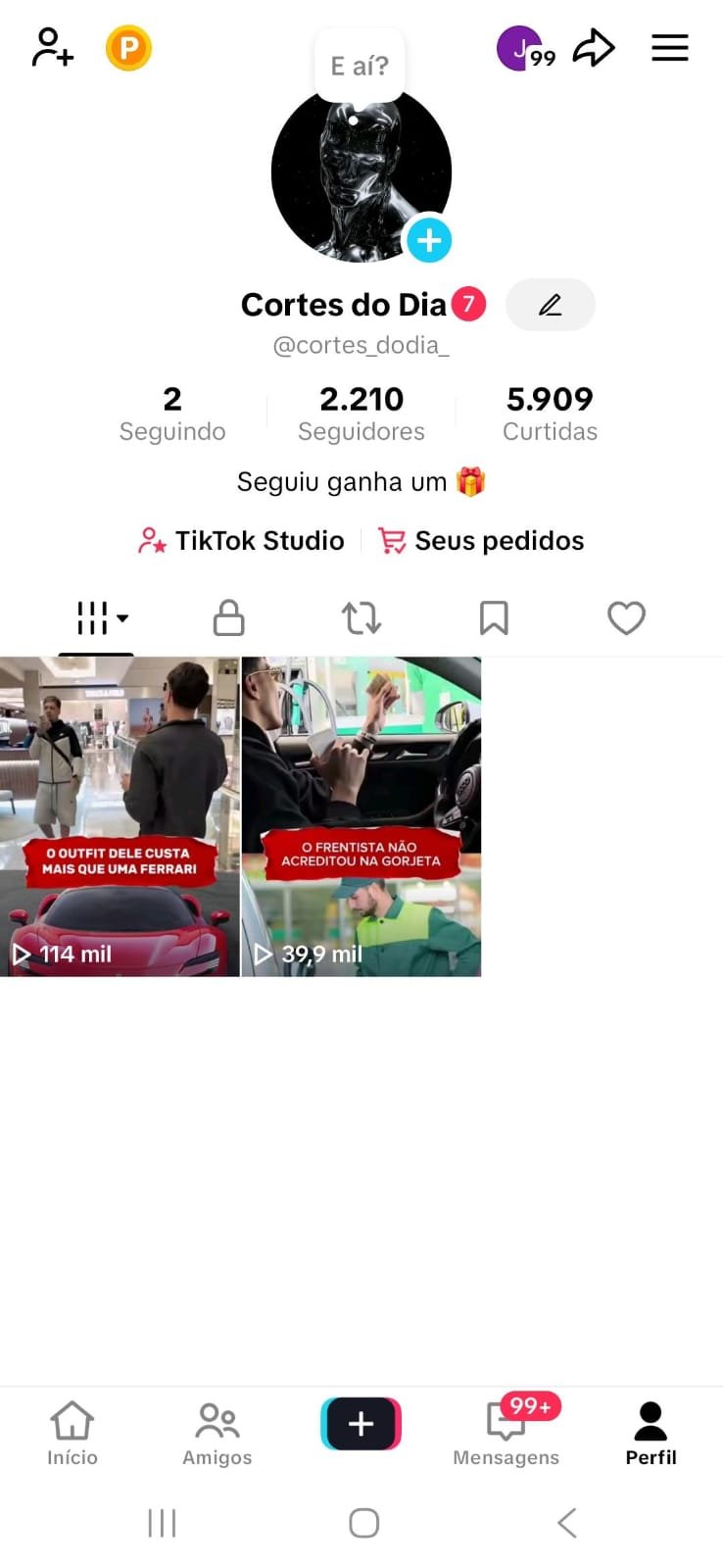 Tiktok Barato a Venda