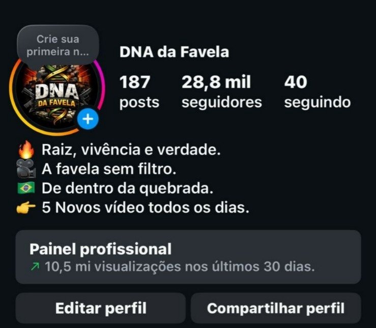 Instagram de Nicho de Favela a Venda