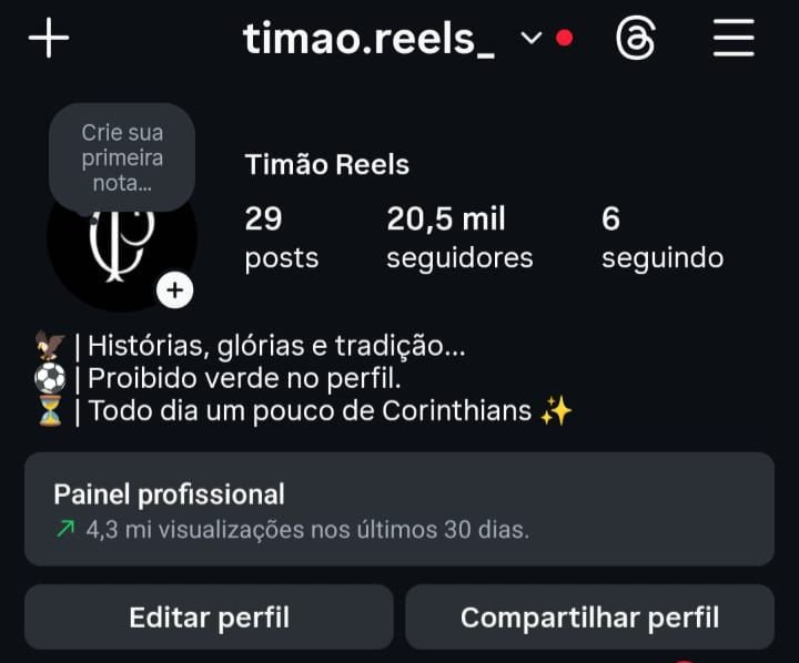 Perfil de Futebol a Venda 1 Perfil de Futebol a Venda