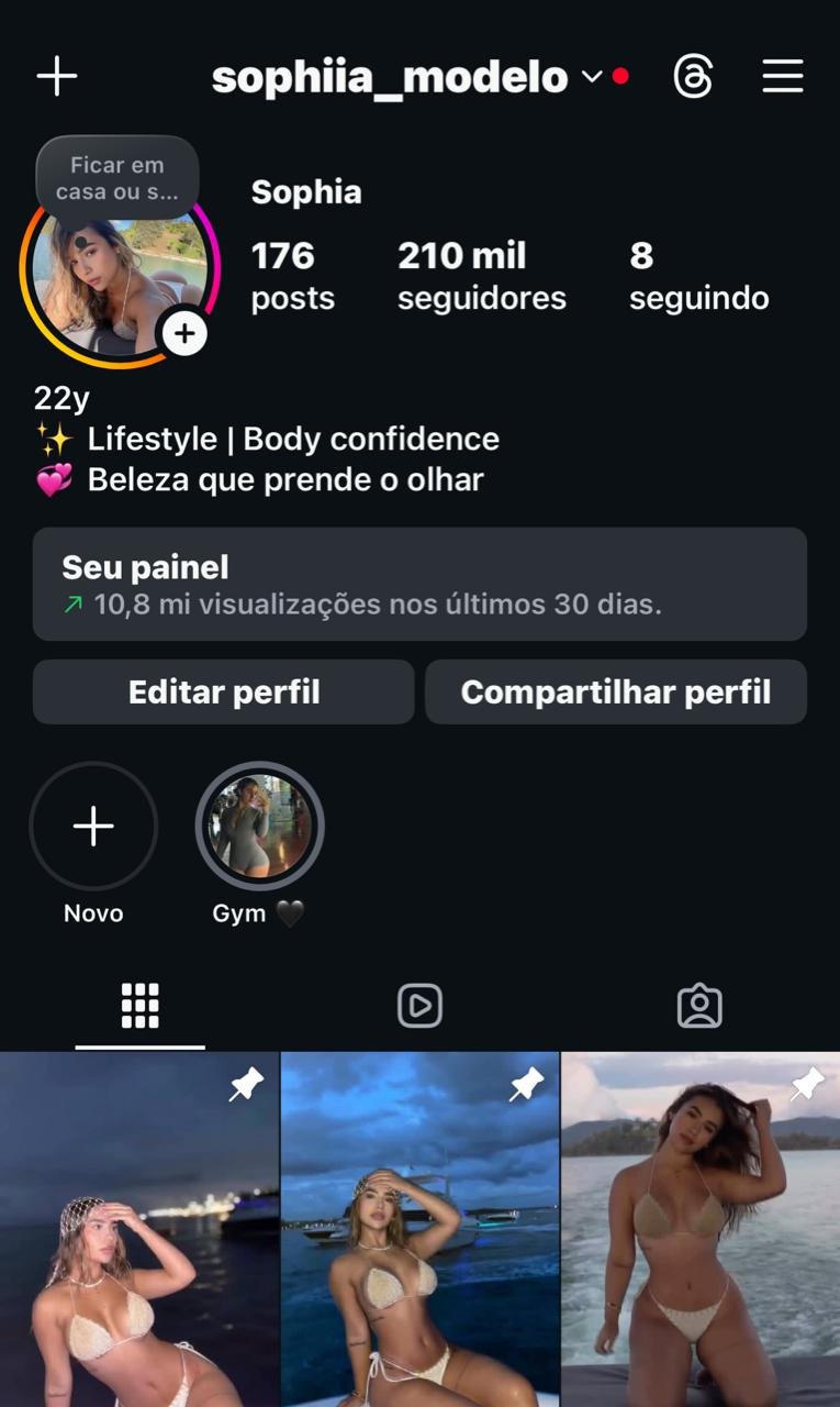 Instagram de Nicho Hot a Venda