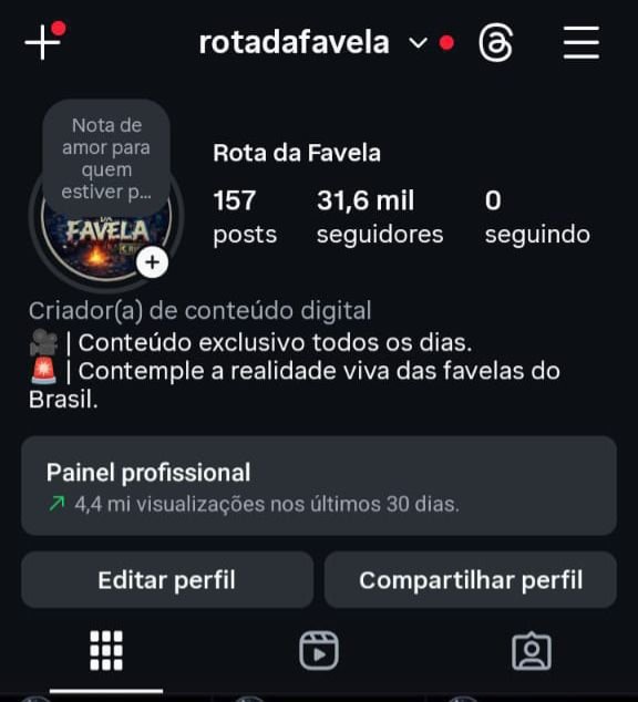 Instagram de Nicho Sensível