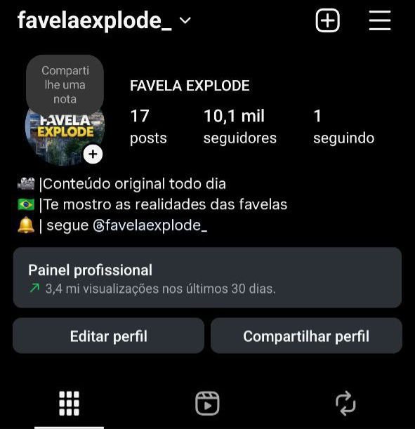 Instagram de Nicho da Favela