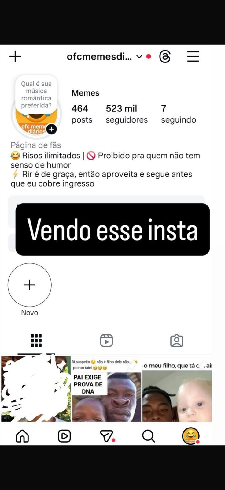 Instagram de Memes de 500k