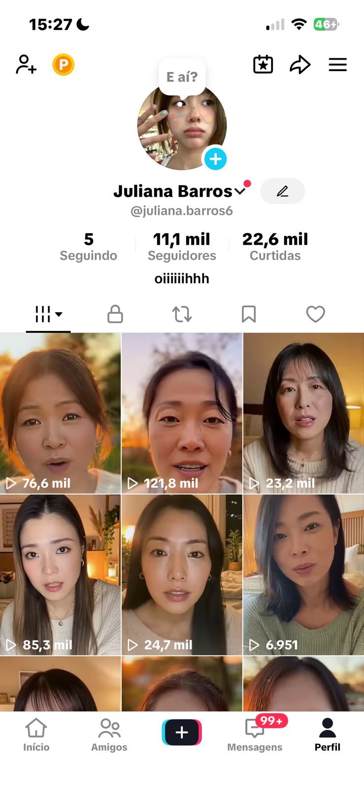 Tiktok Monetizado e Muito Engajado