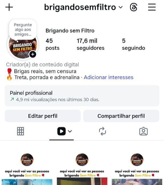 Instagram de Cortes de Brigas