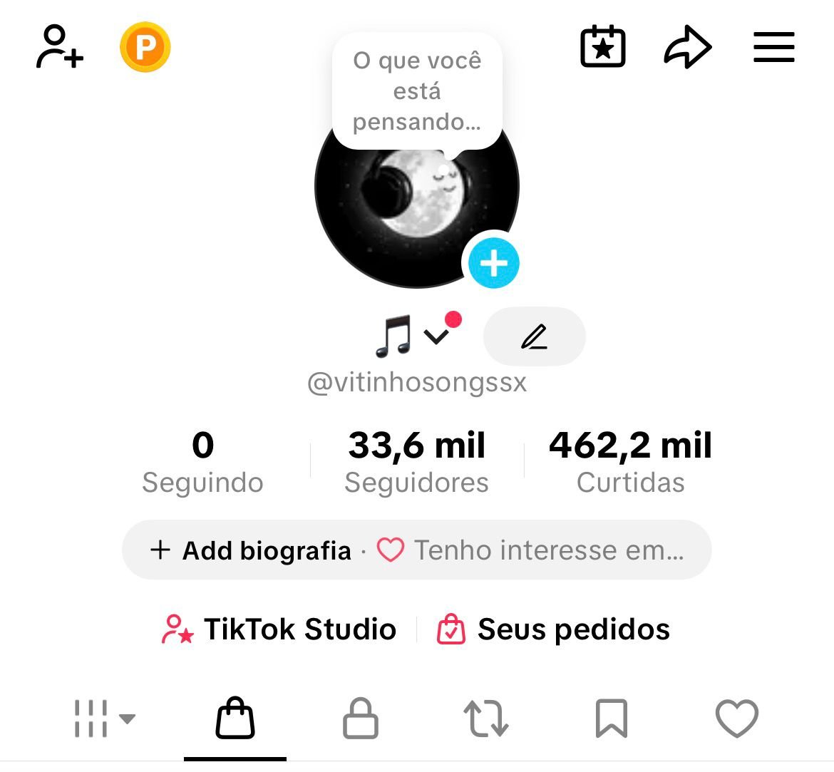 Tiktok de Música a Venda