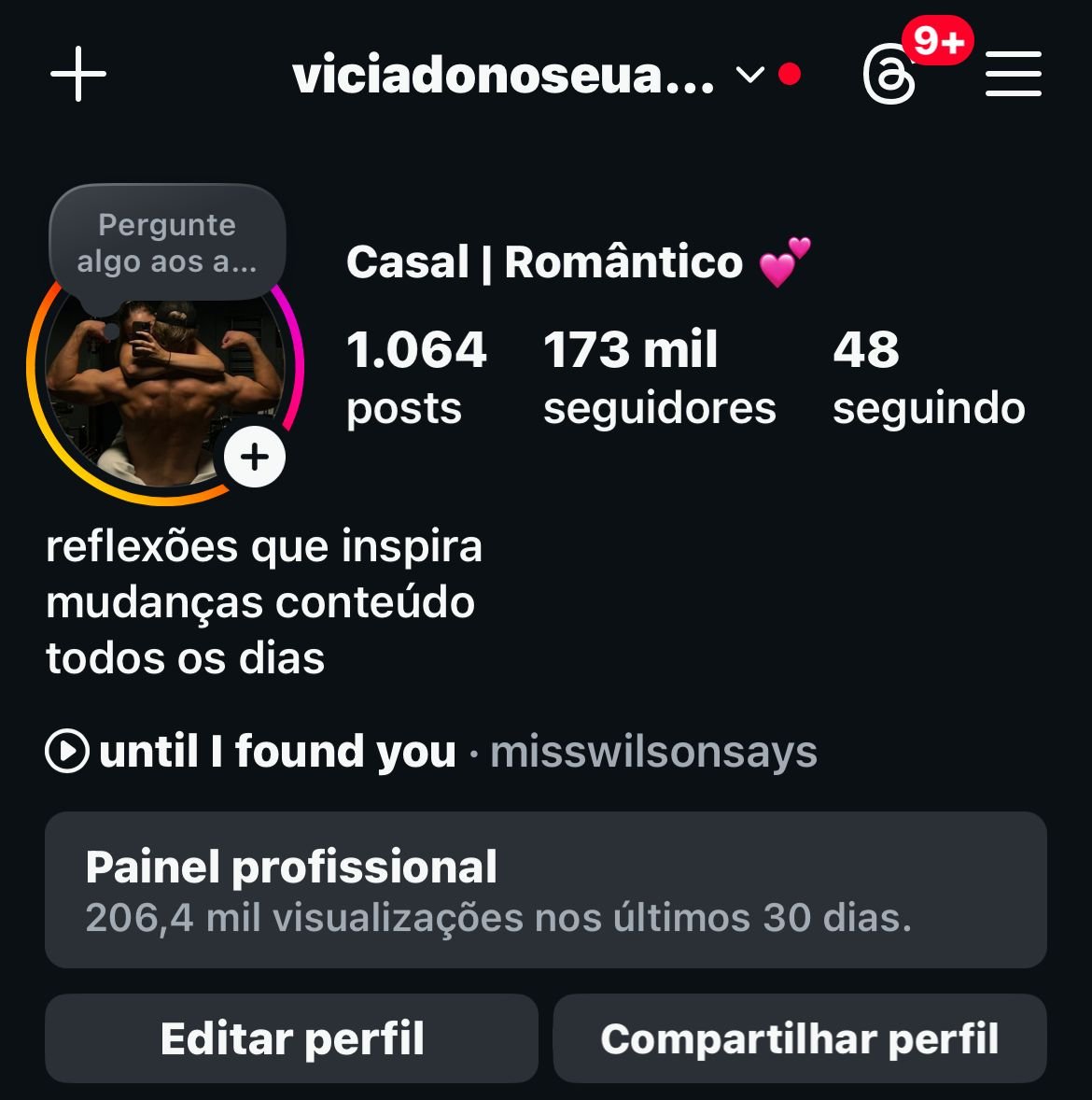 Instagram de Casal/Romance