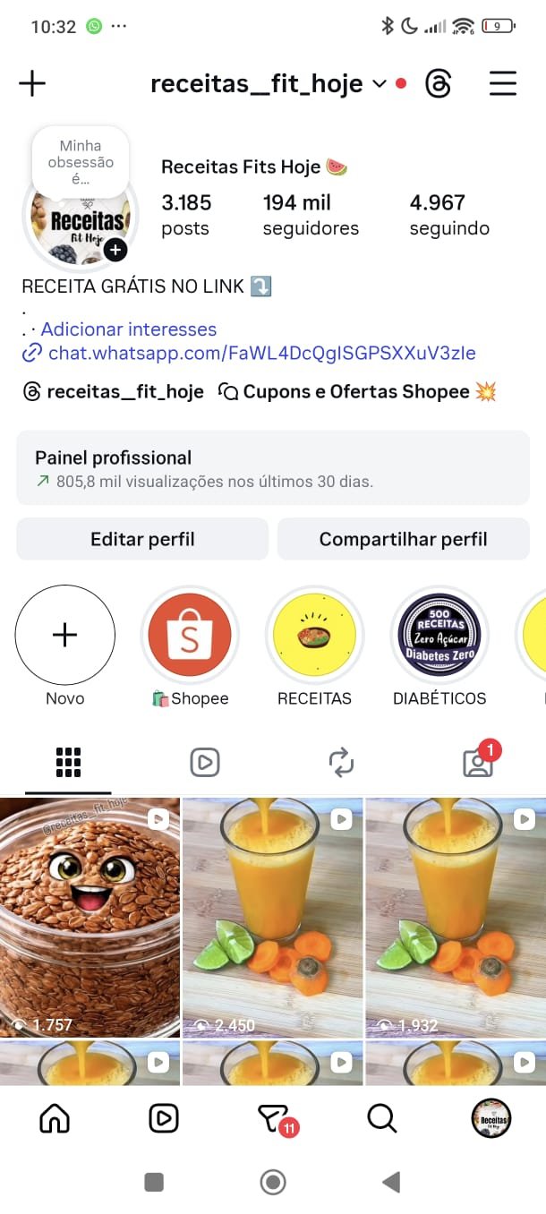 Instagram de Objetos Falantes 1 Instagram de Objetos Falantes