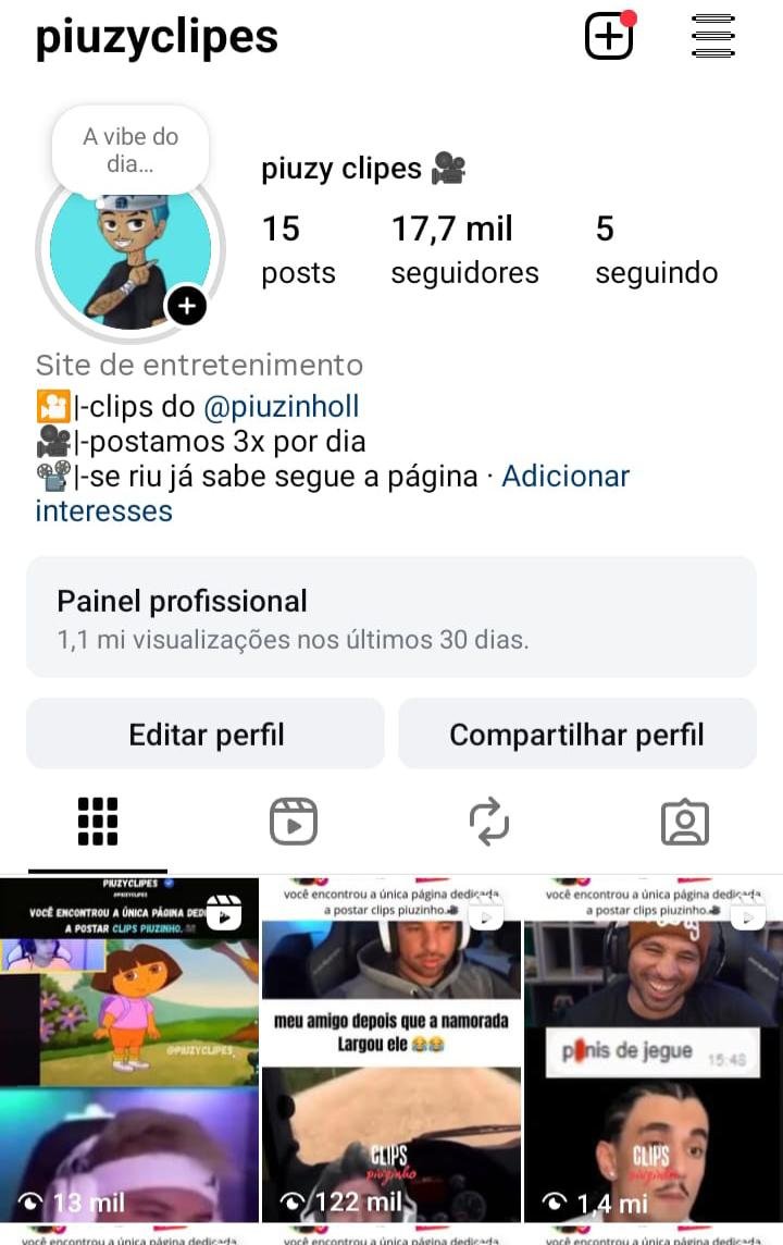 Instagram de Cortes a Venda 1 Instagram de Cortes a Venda