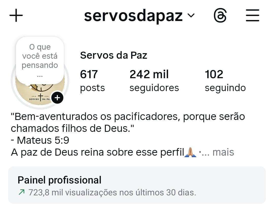 Perfil Gospel/Cristão a Venda