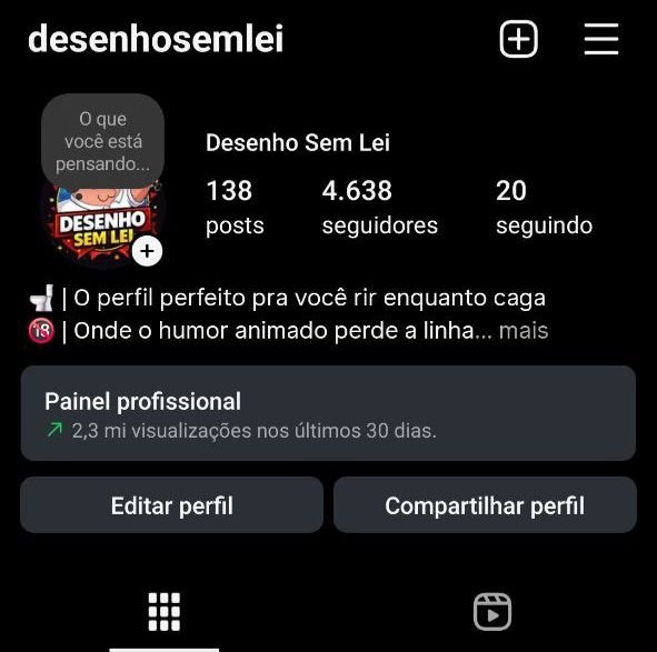 Perfil de Cortes de Desenho