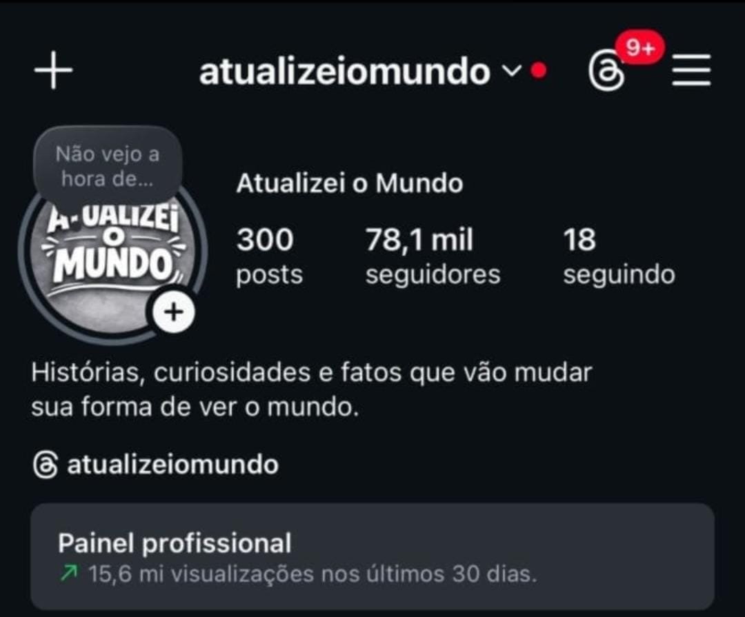 Instagram de Curiosidades 1 Instagram de Curiosidades