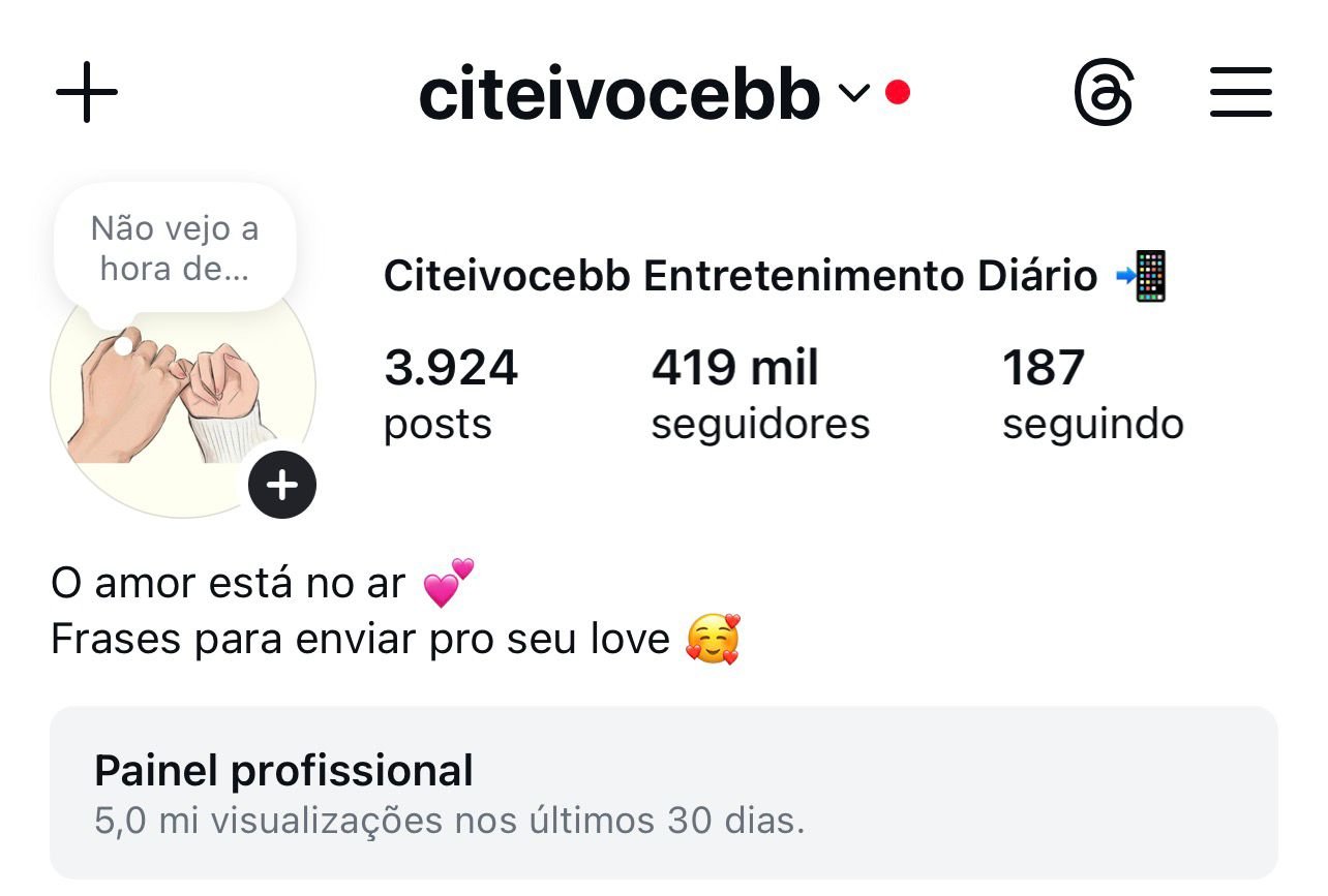 Instagram de Frases a Venda 1 Instagram de Frases a Venda